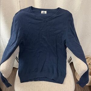 Old Navy Blue V-Neck Sweater